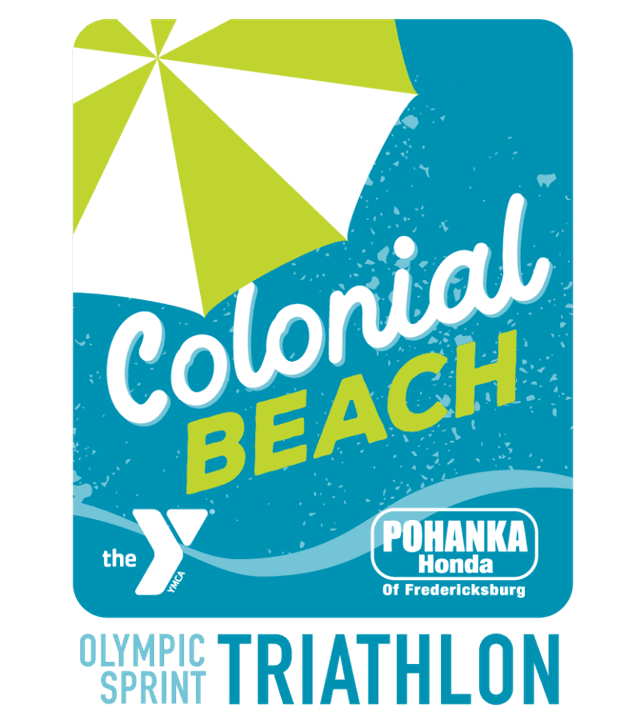 colonial beach triathlon logo