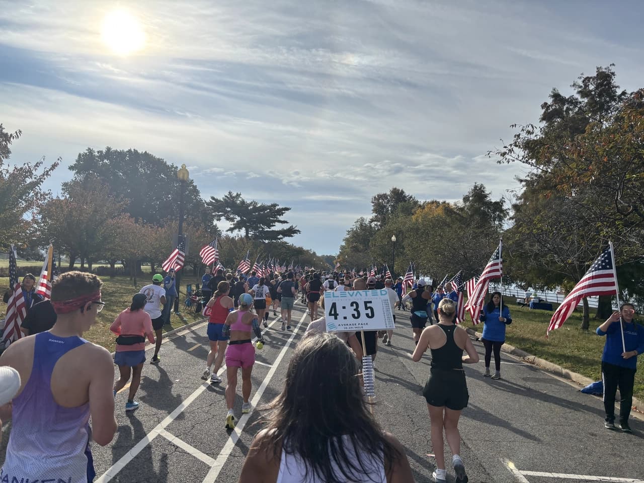marine corps marathon pacer group 2025