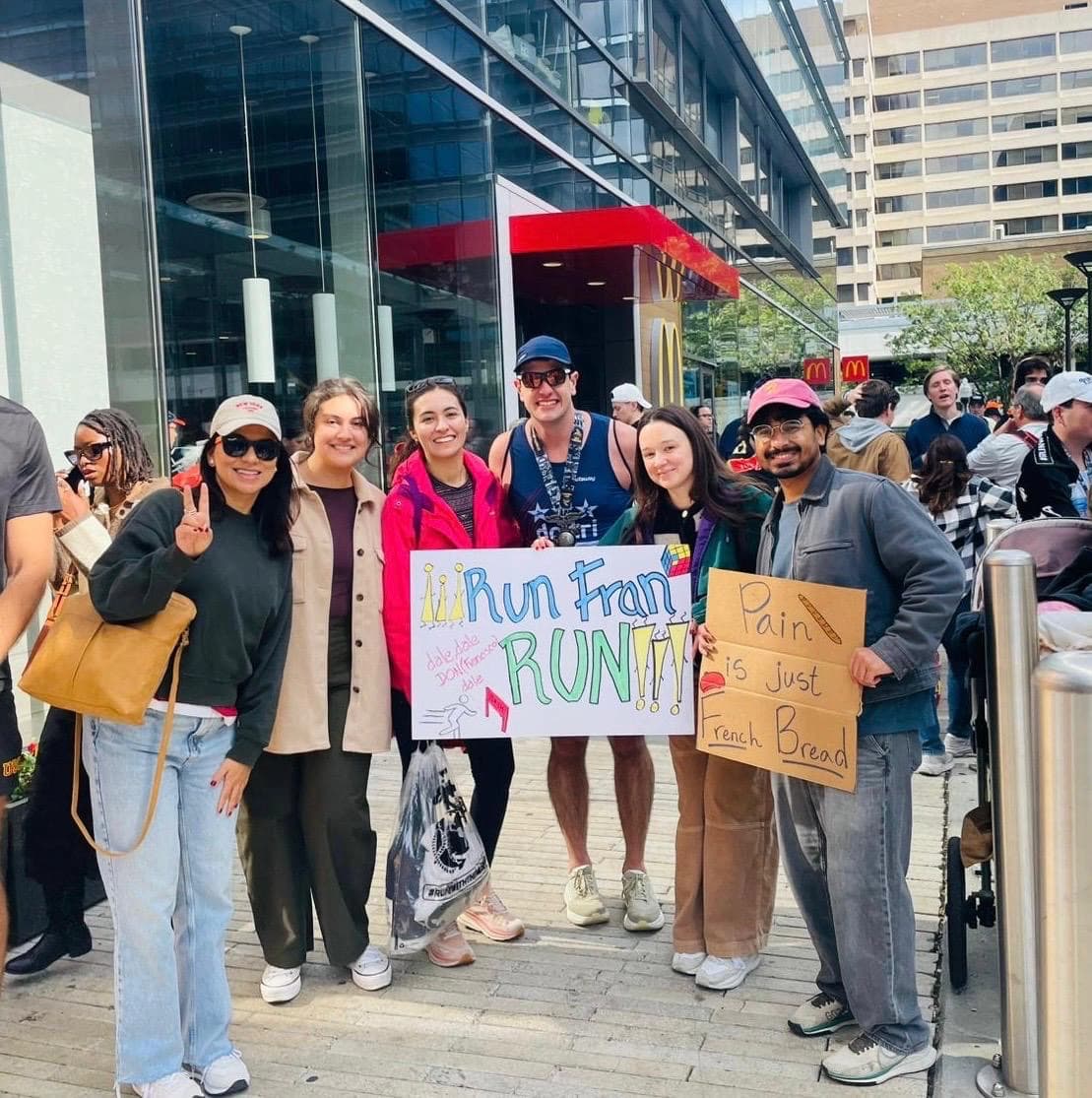 support crew at the marine corps marathon 2025